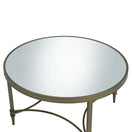 Switch Aditya - Mirrored Antique Brass Coffee Table - Antique Brass 2 image