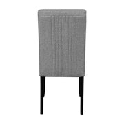 5 Piece Round Dining Table Set, Modern Table And 4 Upholstered Chairs For Dining Room