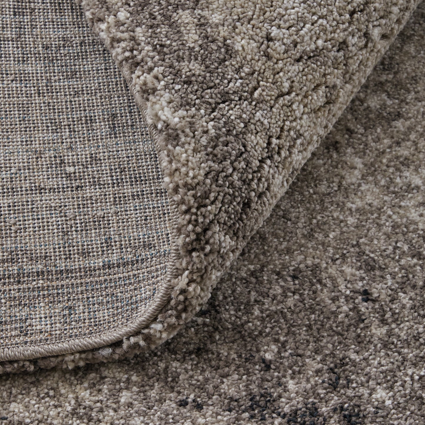 Skyview Modern Abstract, Gray/Black/Taupe