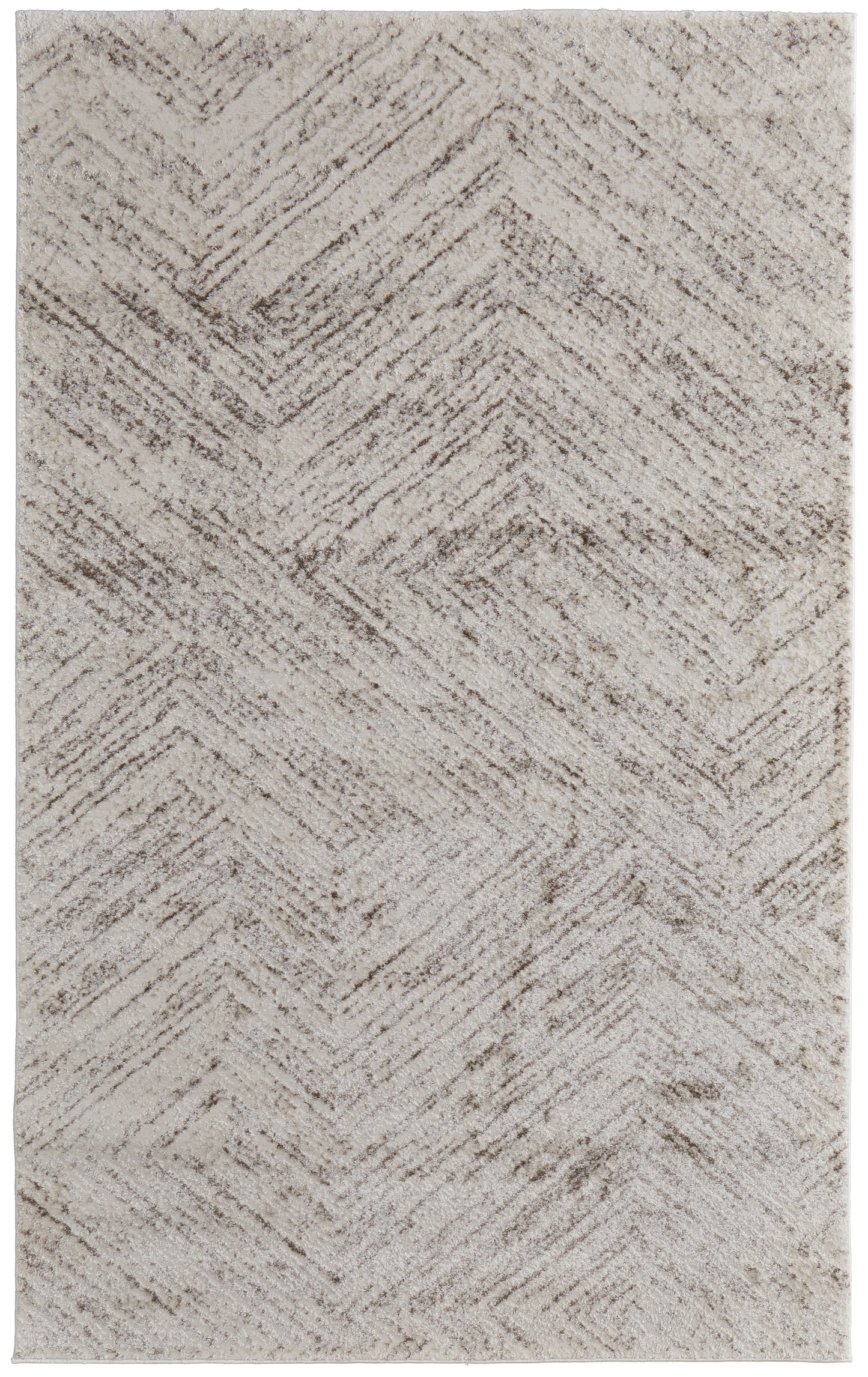 Vancouver Modern Geometric, Ivory/Tan/Brown