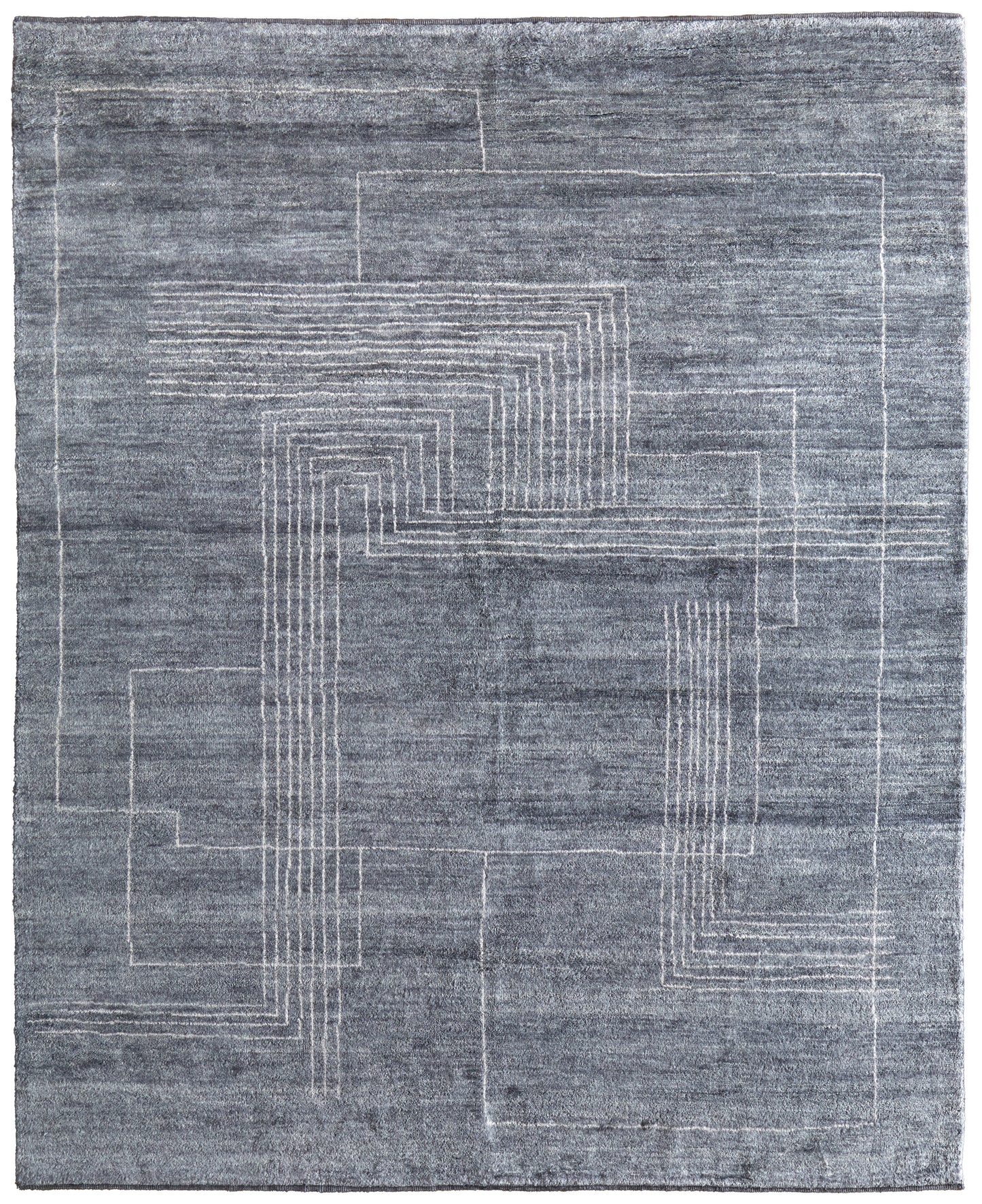 Agape Modern Abstract, Gray/Ivory