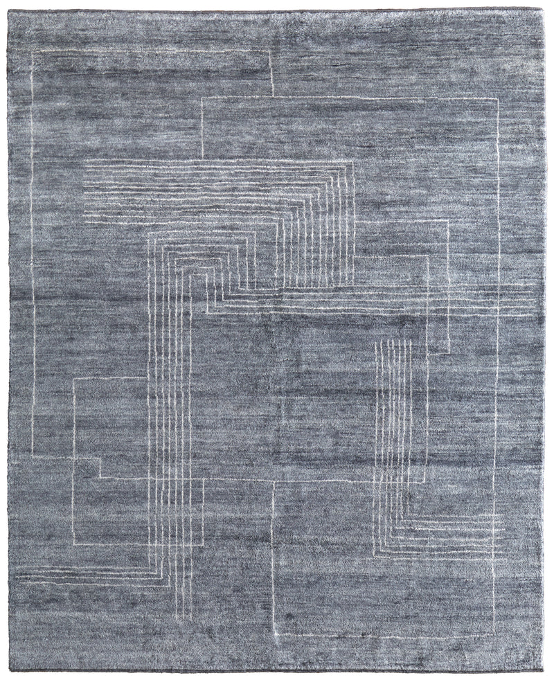 Agape Modern Abstract, Gray/Ivory