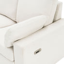 Switch Power Recliner Sectional Sofa Home Theater Reclining Sofa With Two USB Ports, Two Storage Drawers For Living Room 3 image