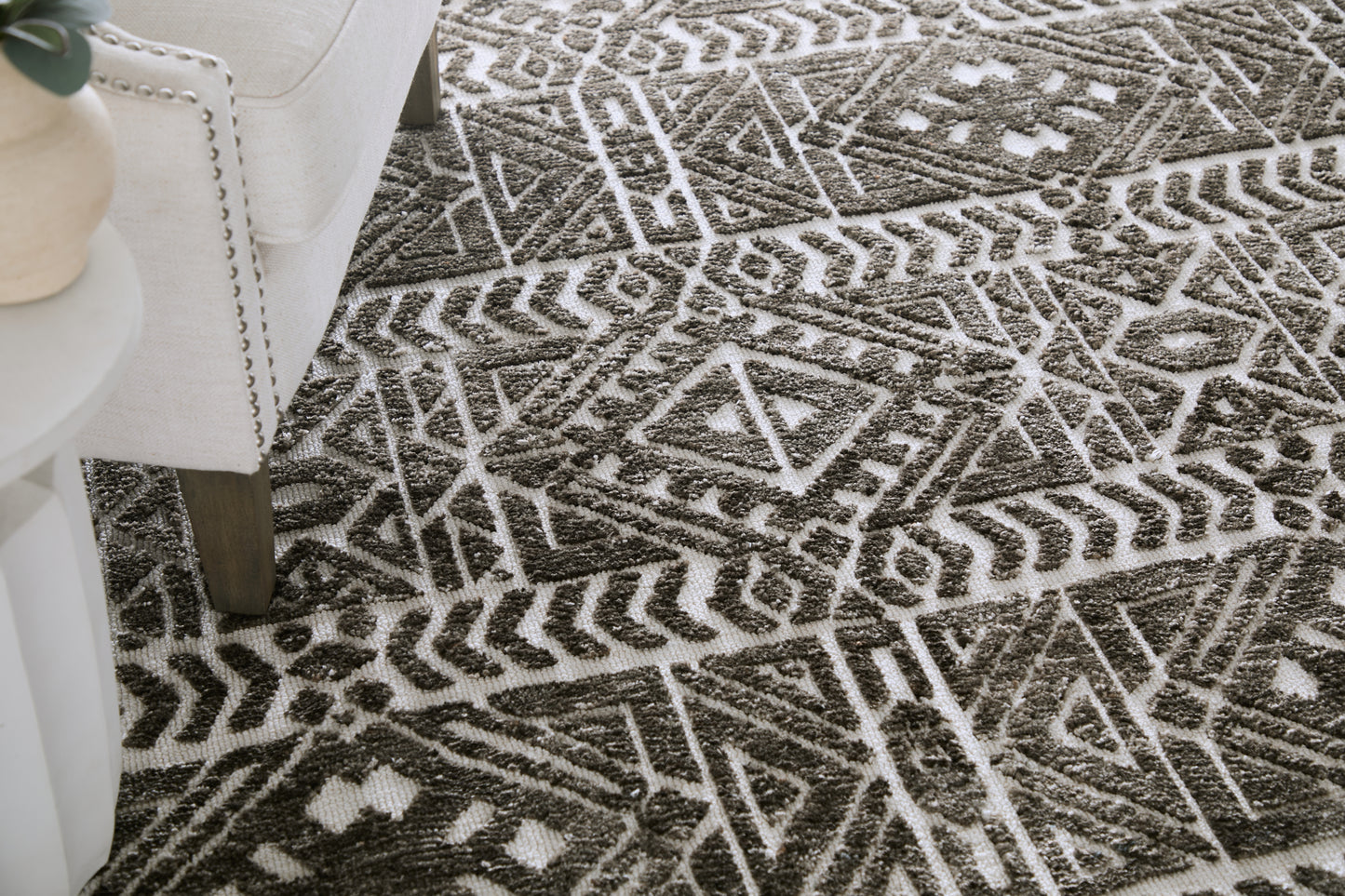 Colton Modern Southwestern, Brown/Taupe/Ivory