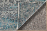 Loralai Traditional Oriental, Blue/Gray