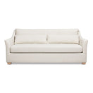 Switch Ada - Flared Arm Contemporary Sofa With Lumbar Pillows - Flax White 2 image