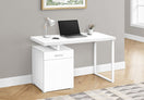 Switch Computer Desk, Home Office, Laptop, Left, Right Set-Up, Storage Drawers, Work, Contemporary, Modern 3 image