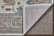Dartmouth Transitional Floral & Botanical, Ivory/Brown/Blue