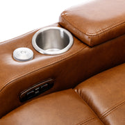 Power Motion Recliner Electric Power Recliner With USB Charging Port, Hidden Arm Storage, Convenient Cup Holder And tooth Speaker