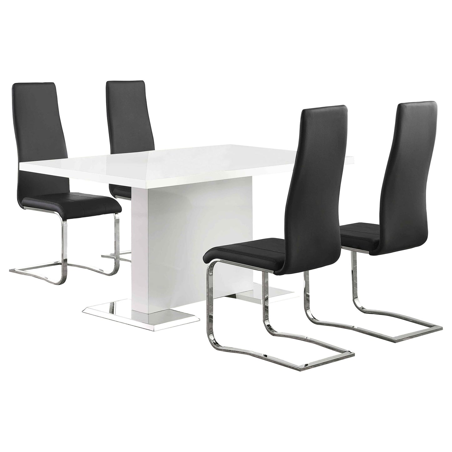 Wenzl - 5 Piece Dining Table Set