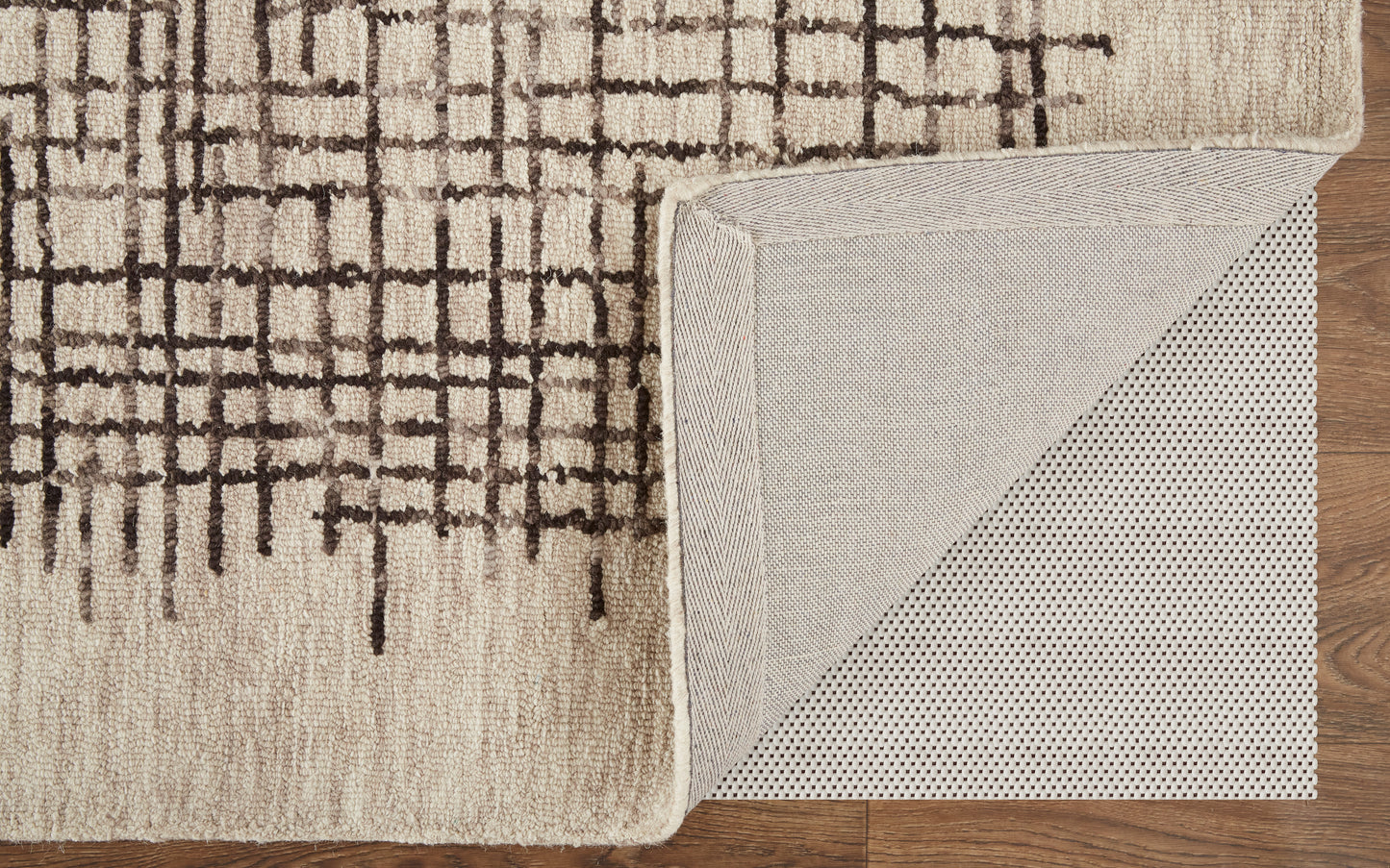 Maddox Transitional Abstract, Tan/Brown