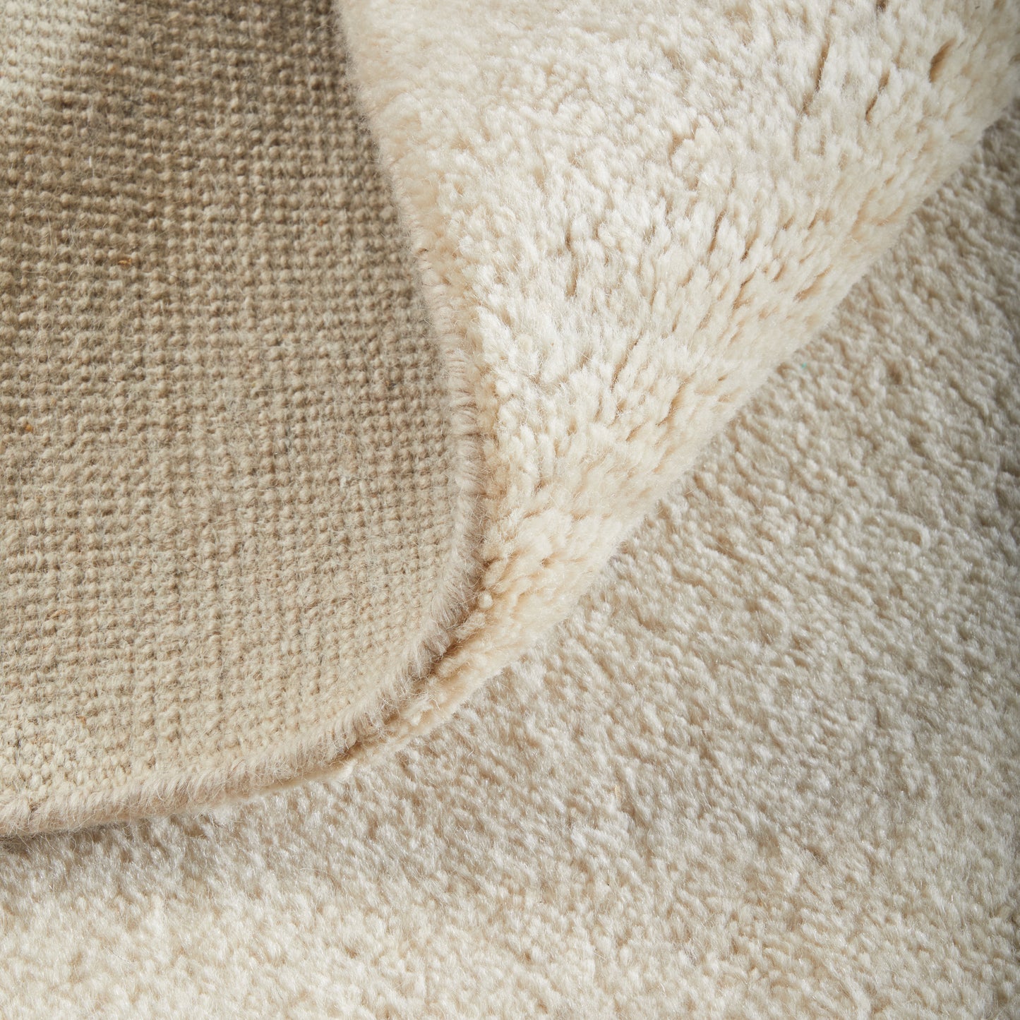 Agape Modern Abstract, Ivory/Brown