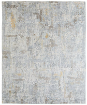 Braden Modern Abstract, Blue/Gray/Brown