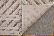 Vancouver Modern Geometric, Ivory/Tan/Brown