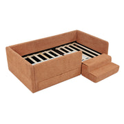 Safe Kids Bed With Guardrails And Storage