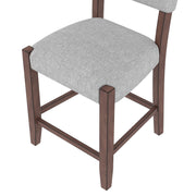 Mid Century Modern Bar Stools, Upholstered Counter Chairs