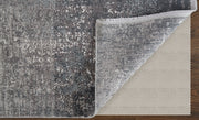 Cadiz Modern Abstract, Gray/Black/Silver