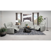 Amberly Dove Grey 3-piece Power Reclining Sofa Set
