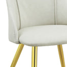 Switch Gaines - Synthetic Leather Side Chair (Set of 2) - White 3 image