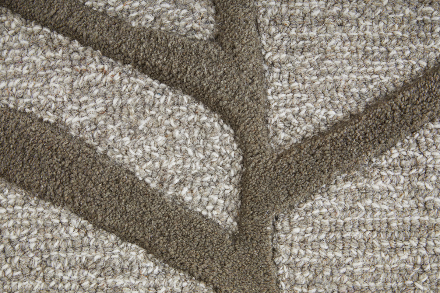 Kimball Transitional Abstract, Gray/Taupe/Ivory