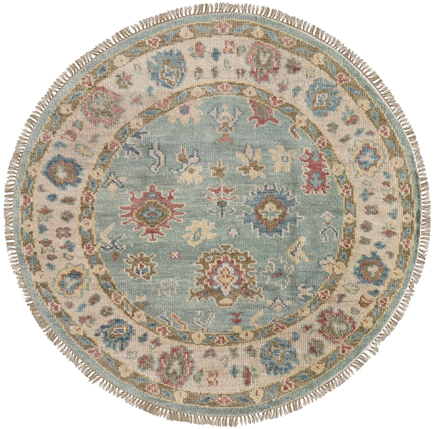 Fillmore Transitional Floral & Botanical, Blue/Ivory/Yellow
