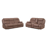 LUCIUS BROWN RECLINING SOFA