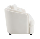 Switch Mariko - Linen Sofa With 2 Toss Pillows - Beige 3 image