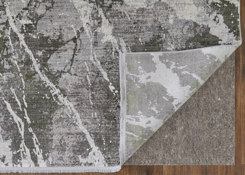 Cadiz Modern Abstract, Gray/Green/Taupe