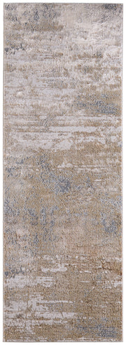 Aura Modern Abstract, Ivory/Gold/Gray