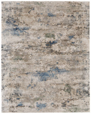 Sonora Modern Abstract, Taupe/Ivory/Blue