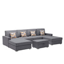 Switch Nolan - Fabric 5 Piece Sectional Sofa With Interchangeable Legs 2 image