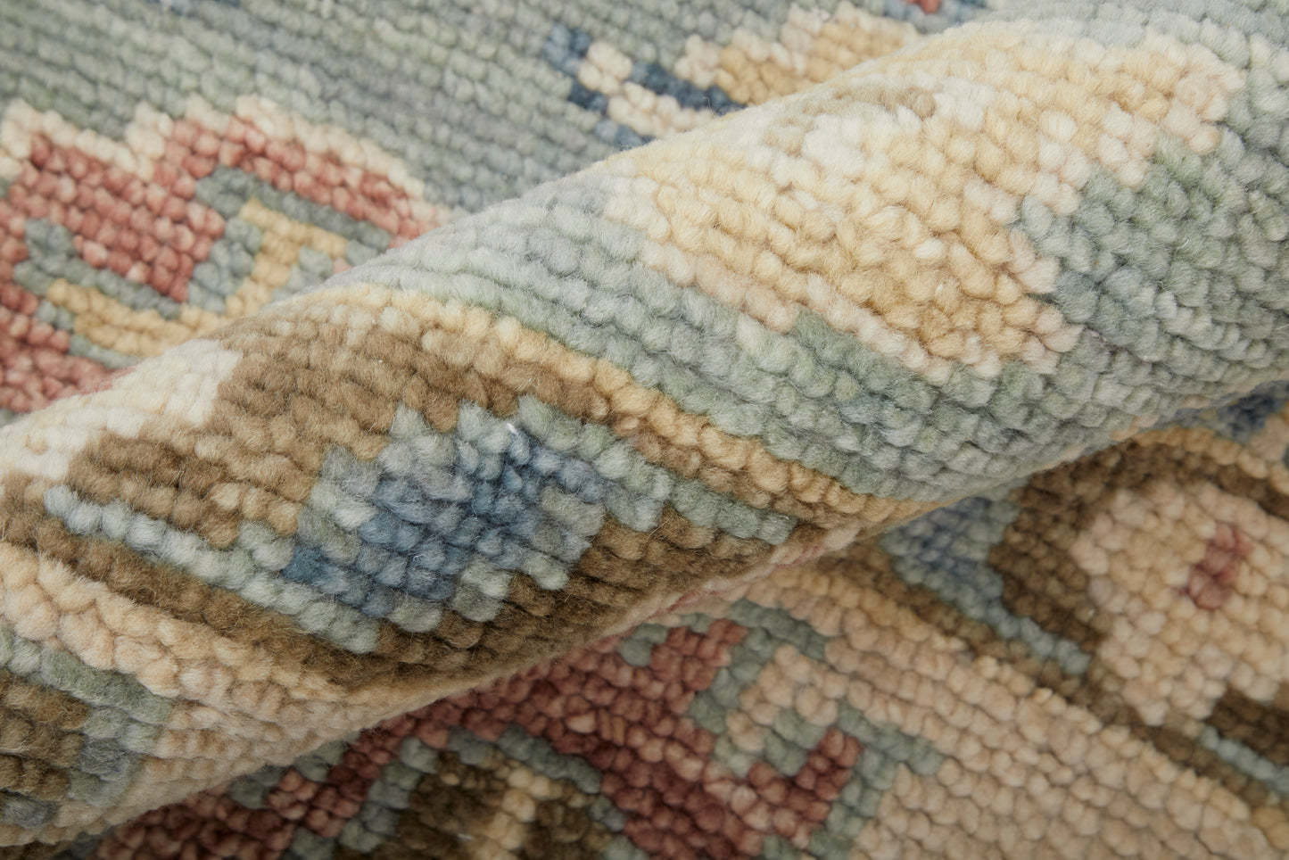 Fillmore Transitional Floral & Botanical, Blue/Ivory/Yellow