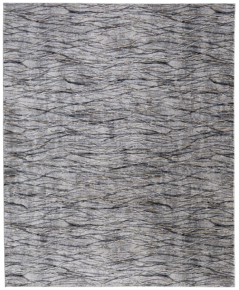 Sonora Modern Abstract, Gray/Ivory/Tan