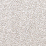 Sabbo Beige Bouclé Swivel Chair with Walnut-Finished Solid Wood Base