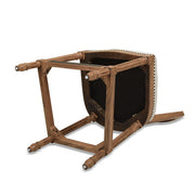 Triomphe - Rattan Wicker High Back Armless Counter Bar Stool