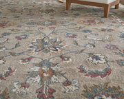 Rylan Transitional Oriental, Ivory/Taupe/Blue