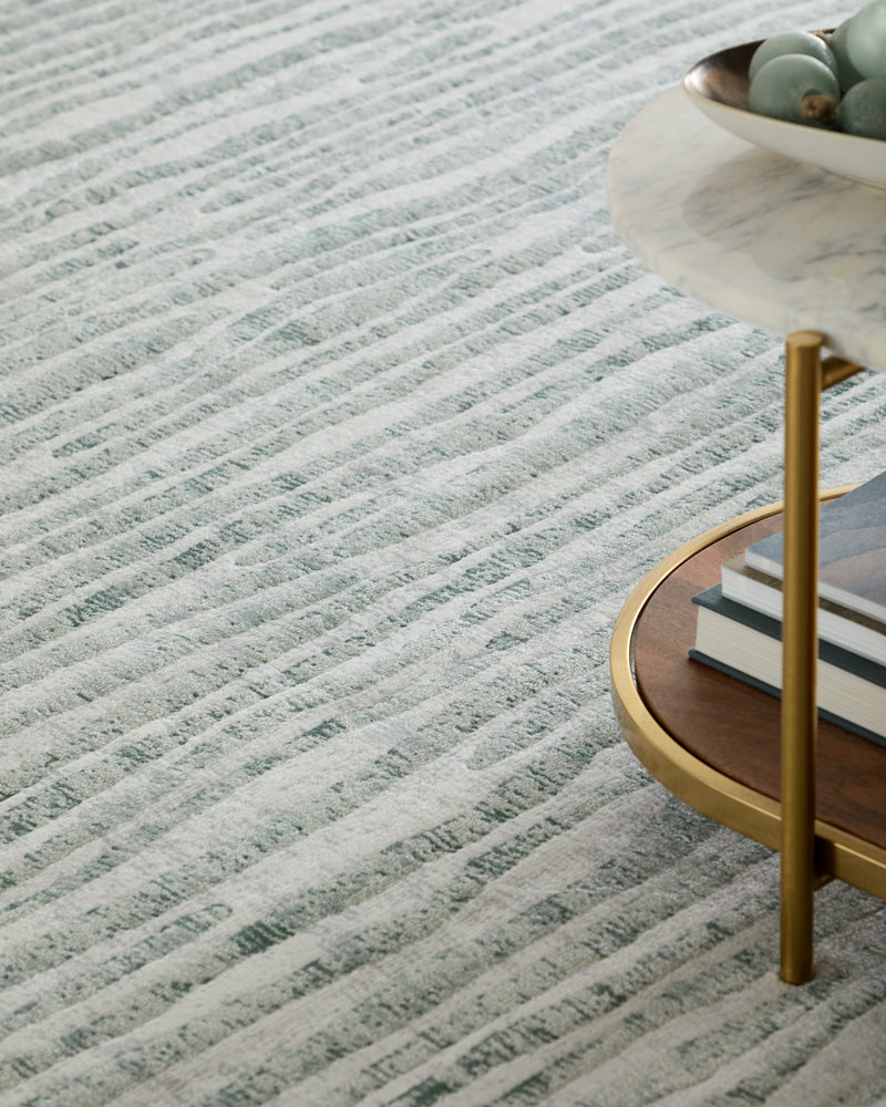 Atwell Transitional Abstract, Gray/Green/Ivory
