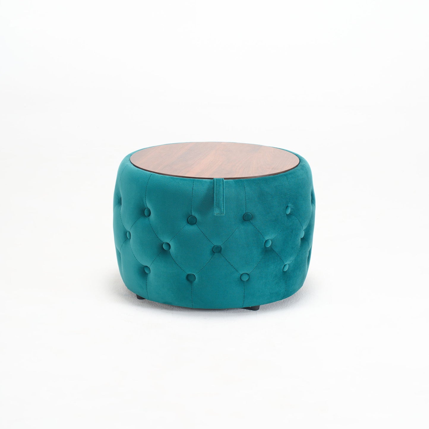 Nesting Ottomans 2 Piece With Tray, 4 In 1 Function