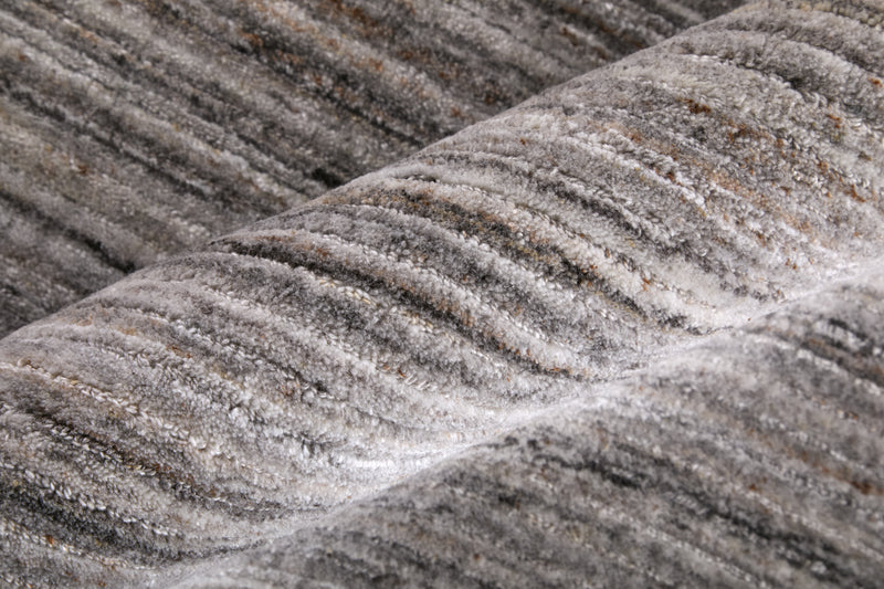 Lakewood Modern Solid, Gray/Black/Brown