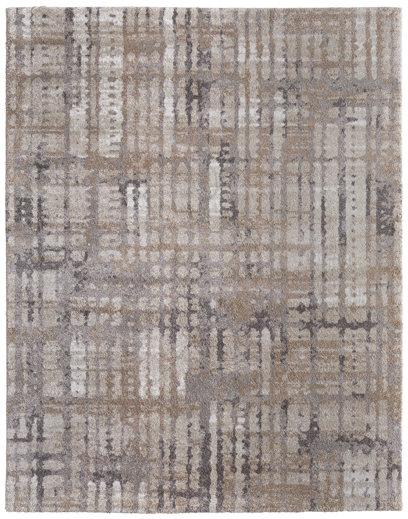 Skyview Modern Abstract, Brown/Tan/Ivory