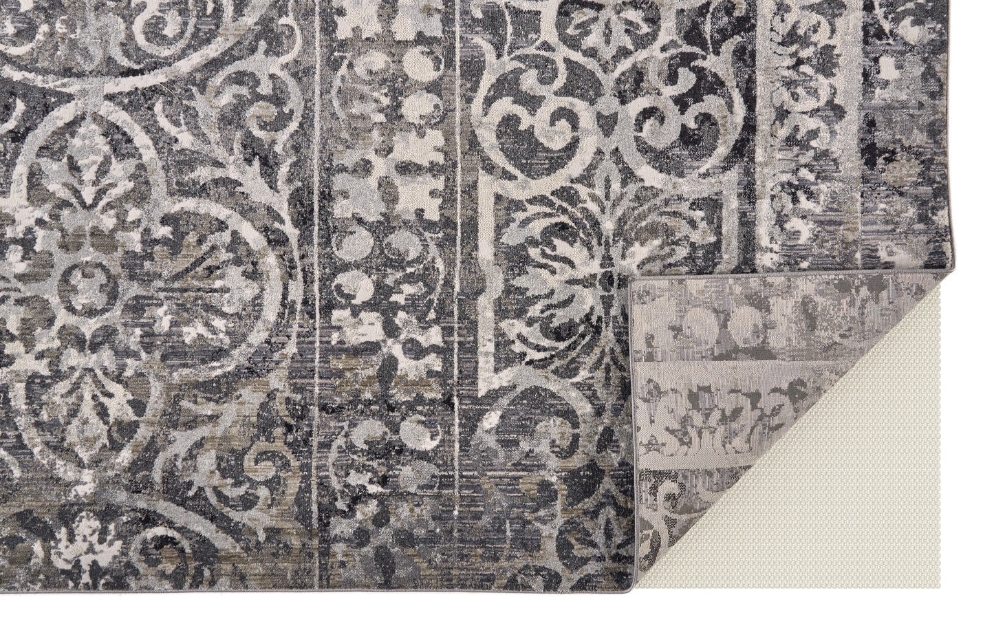 Kano Transitional Distressed, Gray/Ivory/Taupe