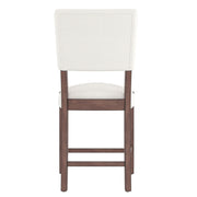 Mid Century Modern Bar Stools, Upholstered Counter Chairs