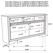 Annie - 4 Piece Bedroom Set