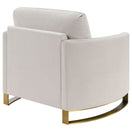 Switch Rufo - Upholstered Curved Track Arm Chair - Beige 3 image