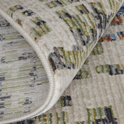 Sonora Modern Abstract, Ivory/Green/Blue