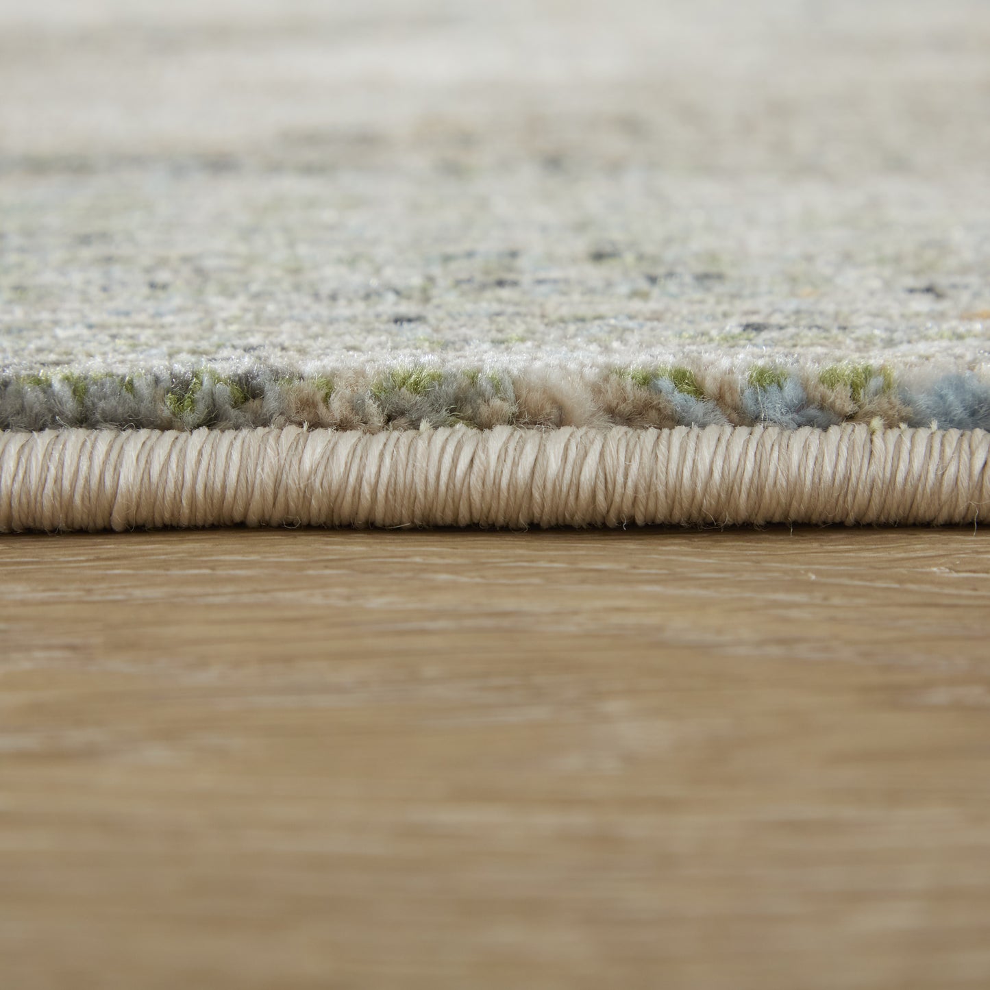 Sonora Modern Abstract, Taupe/Ivory/Blue