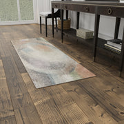 Eden Modern Abstract, Brown/Tan/Blue