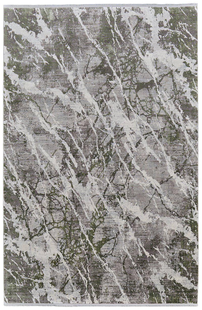 Cadiz Modern Abstract, Gray/Green/Taupe