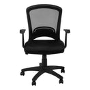 Switch Office Chair, Adjustable Height, Swivel, Ergonomic, Armrests, Mesh - Black 3 image