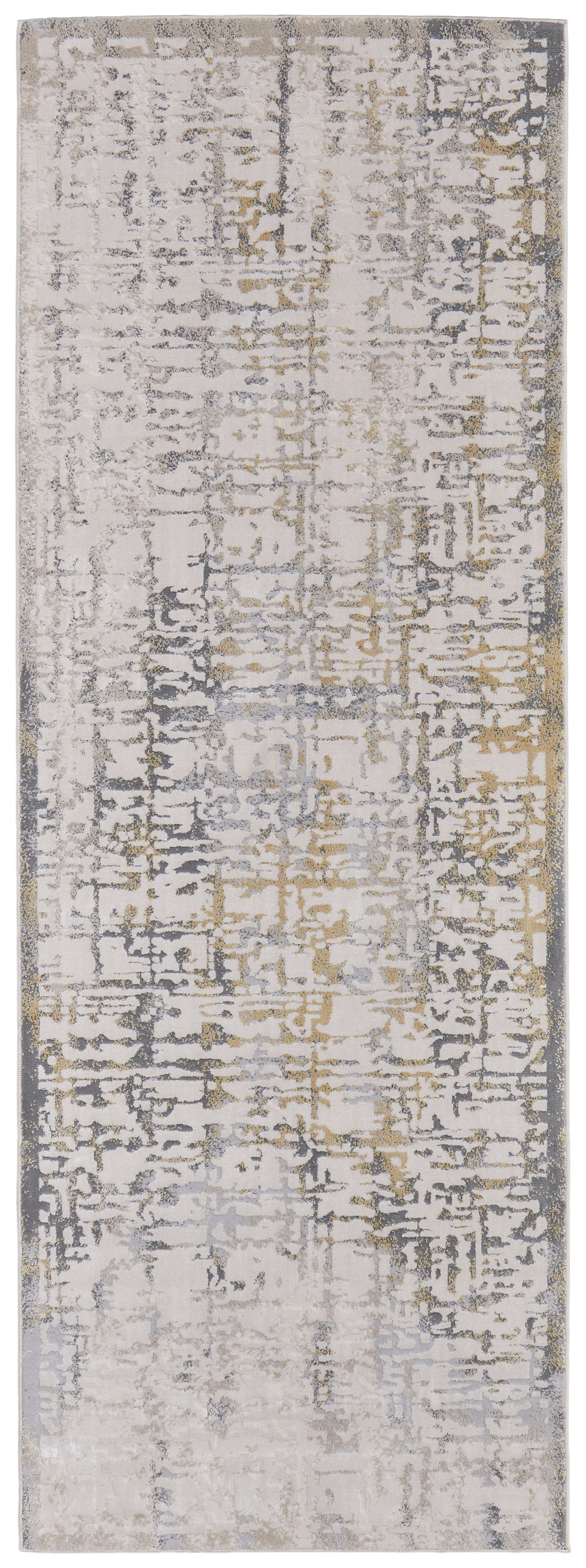 Waldor Modern Abstract, Ivory/Gray